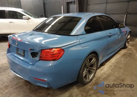 2016 BMW M4 из США, поврежденный, VIN WBS3U9C51GP968809